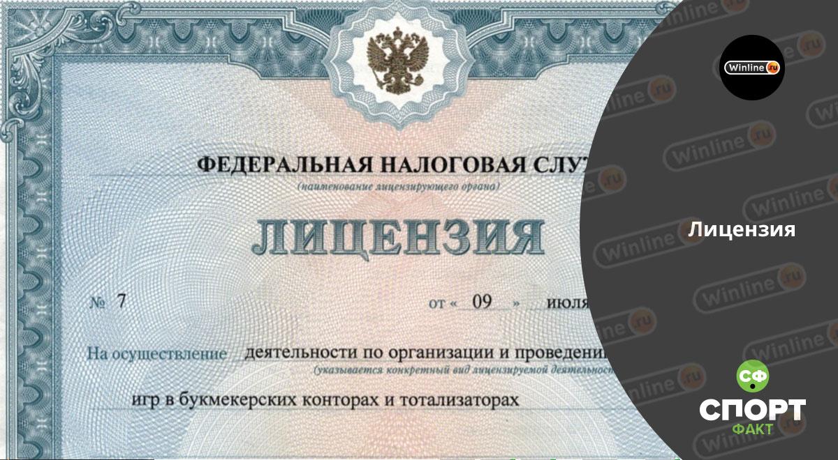 Лицензия Винлайн