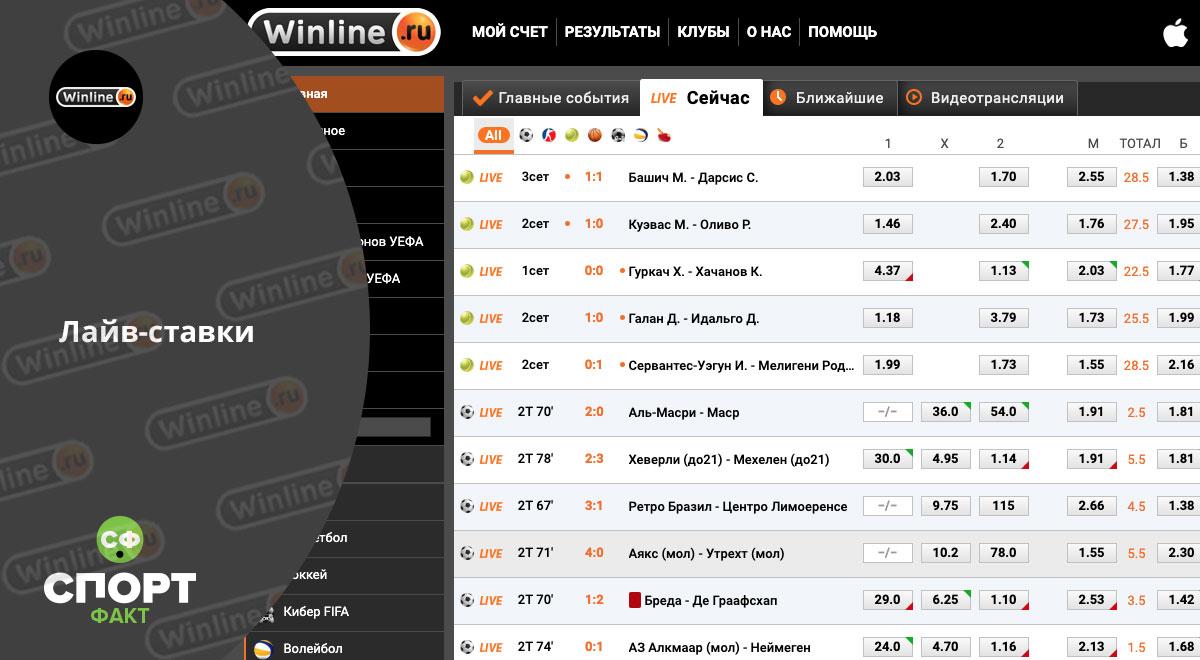 Лайв Винлайн