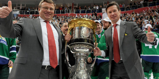 Вячеслав Быков и Игорь Захаркин