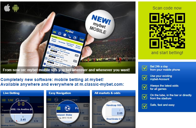 мобильная версия майбет