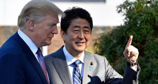 Трамп и Абэ