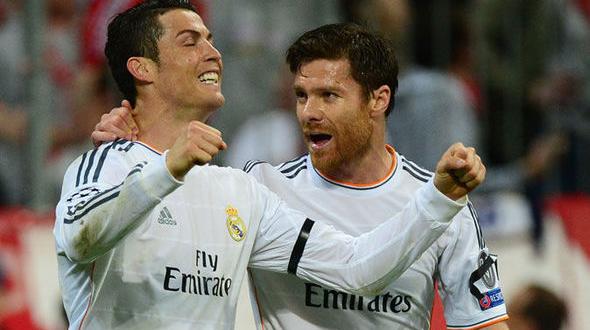 Криштиану Роналду и Хаби Алонсо