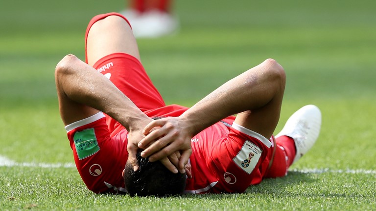 Игрок сборной Туниса