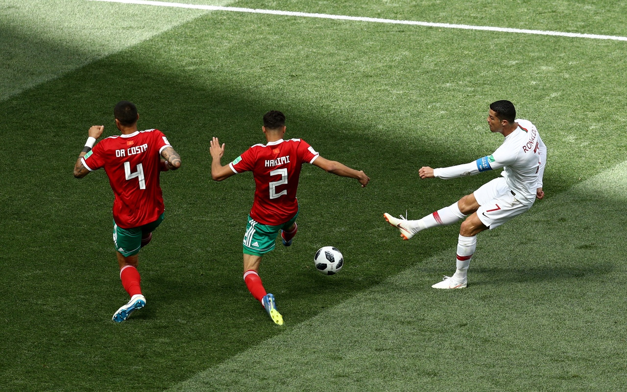 Хакими, Да Кошта, Роналду