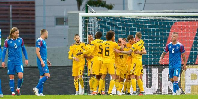 Бельгия Исландия