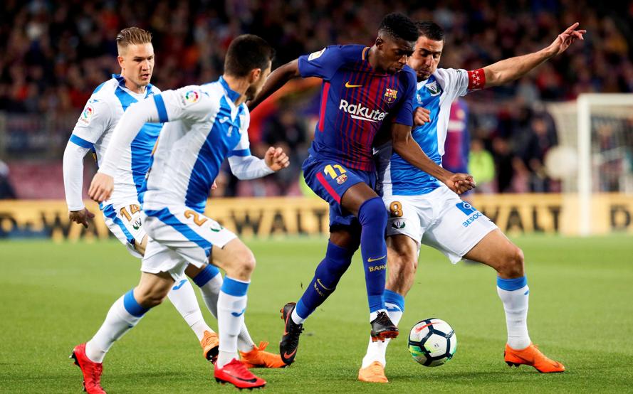 Барселона Леганес