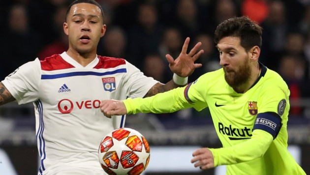 Лион Барселона