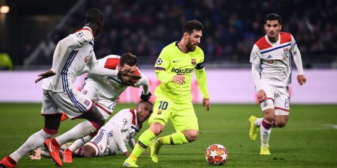 Лион Барселона