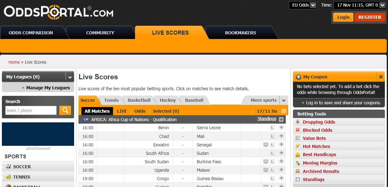 Статистика лайв