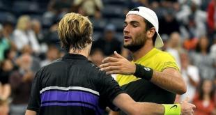 Обзор теннисного поединка Рублёв — Берреттини 02.09.2019