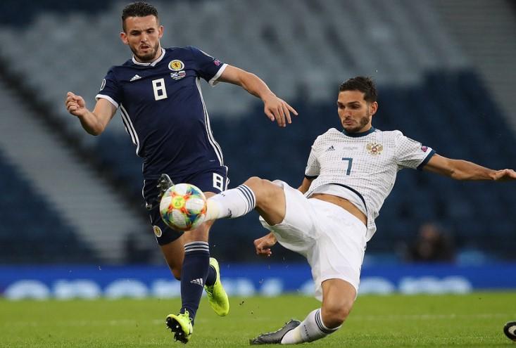 Форма соперников в поединке Шотландия — Россия 6 сентября 2019