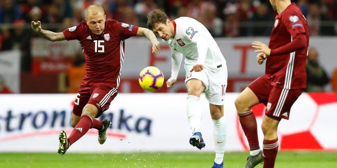 Польша Латвия