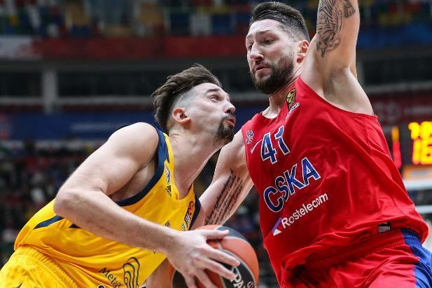 Обзор баскетбольного матча «ЦСКА» — «Химки» 17 октября Алексей Швед