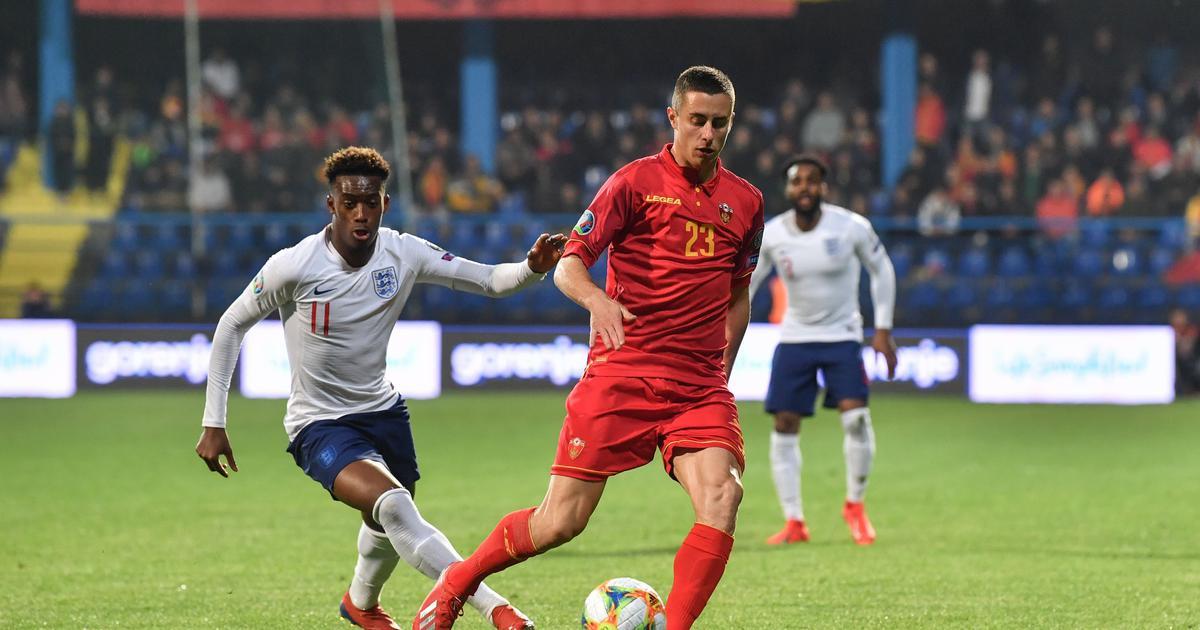 Англия Черногория