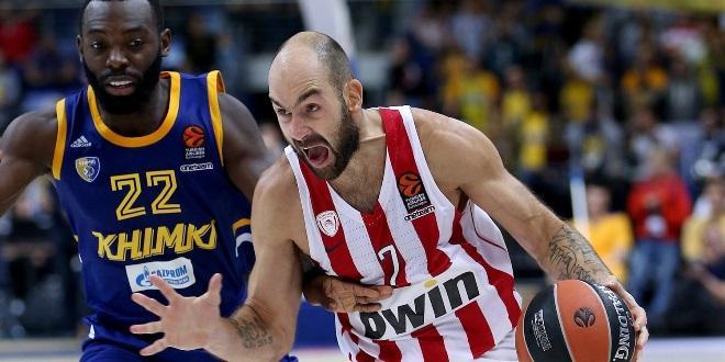 Прогноз и ставка на игру Евролиги «Олимпиакос» — «Химки»
