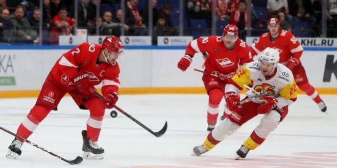 Прогноз и ставка на игру Континентальной хоккейной лиги «Спартак» — «Йокерит»
