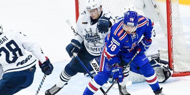 Прогноз и ставка на игру Континентальной хоккейной лиги «СКА» — «Адмирал»