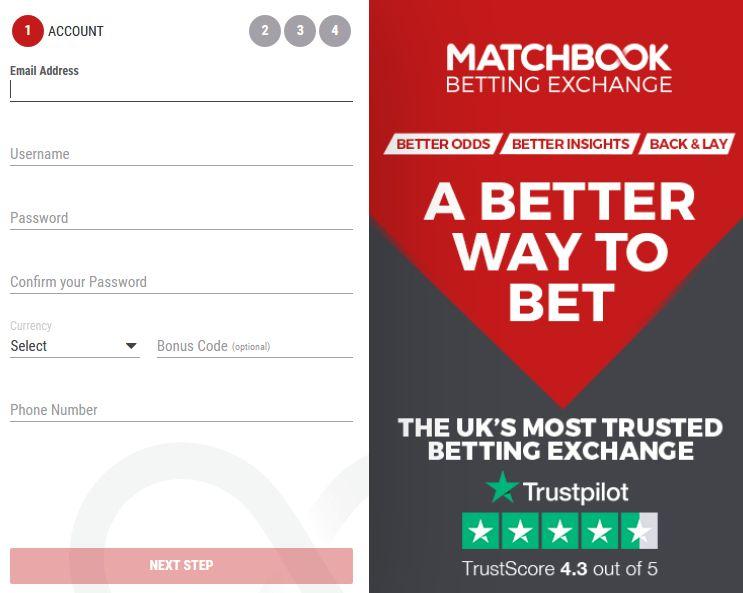 матчбук регистрация