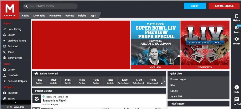 матчбук сайт