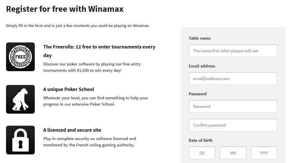 винамакс регистрация