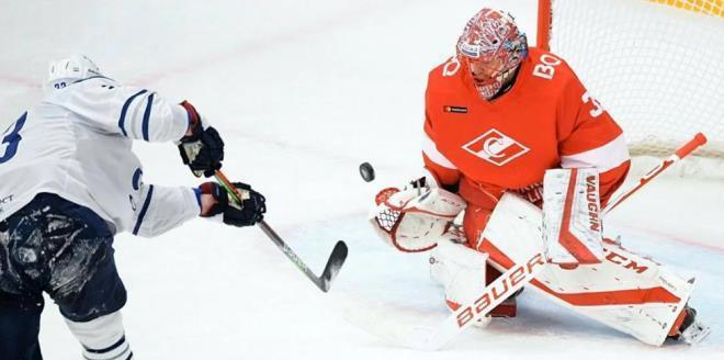 Прогноз и ставка на шестой матч Континентальной хоккейной лиги «Спартак» — «Динамо»