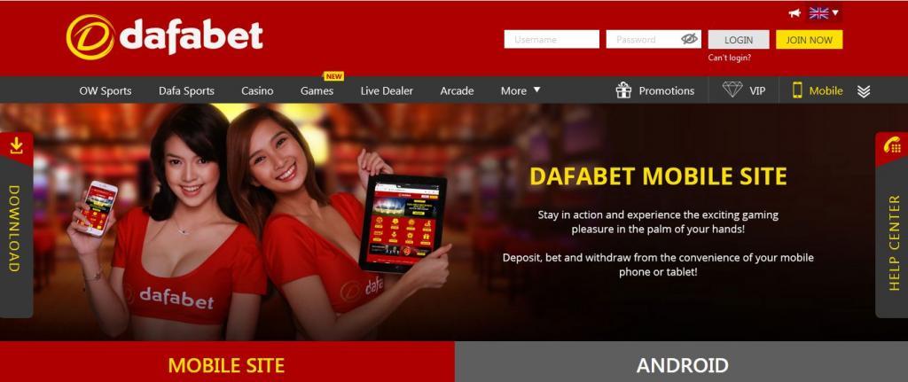 дафабет мобайл