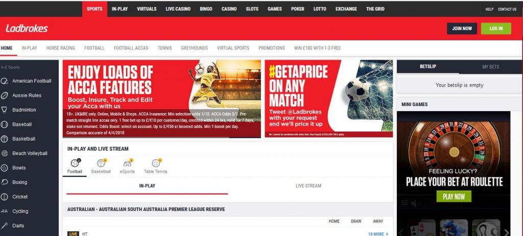 лэдброукс сайт